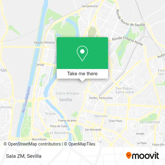 Sala ZM map