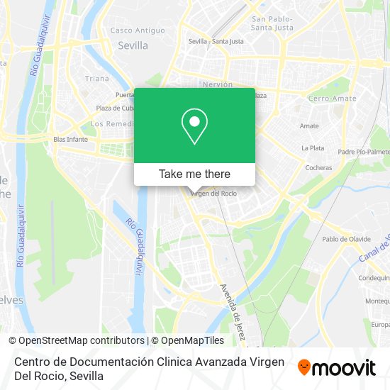 Centro de Documentación Clinica Avanzada Virgen Del Rocio map