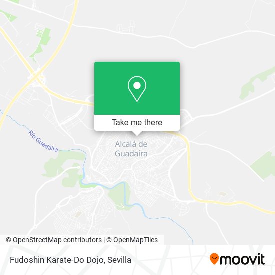 Fudoshin Karate-Do Dojo map