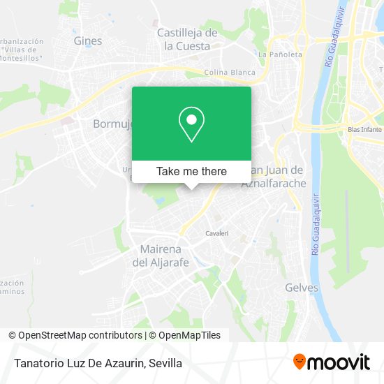 Tanatorio Luz De Azaurin map