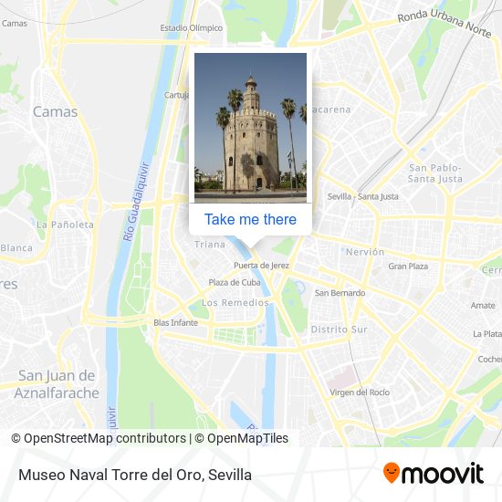 Museo Naval Torre del Oro map