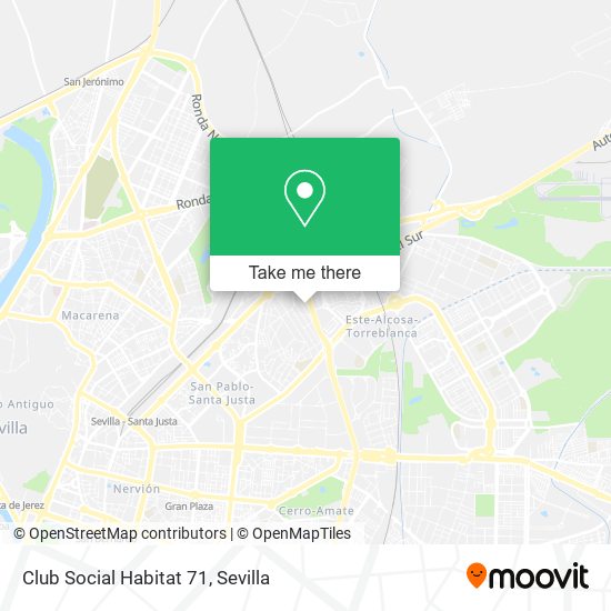 Club Social Habitat 71 map
