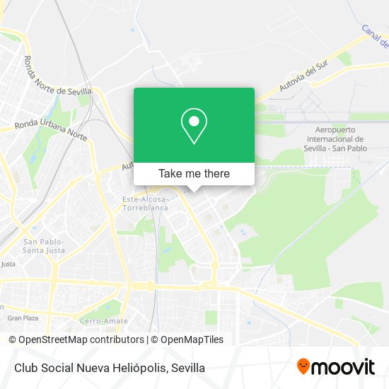 Club Social Nueva Heliópolis map