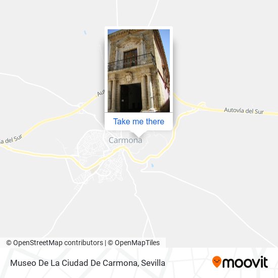 Museo De La Ciudad De Carmona map