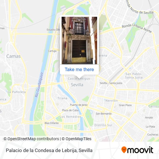 Palacio de la Condesa de Lebrija map