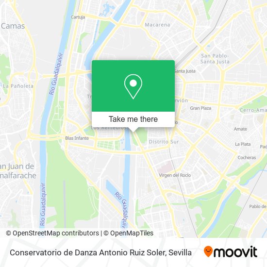 Conservatorio de Danza Antonio Ruiz Soler map