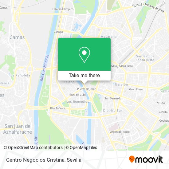Centro Negocios Cristina map