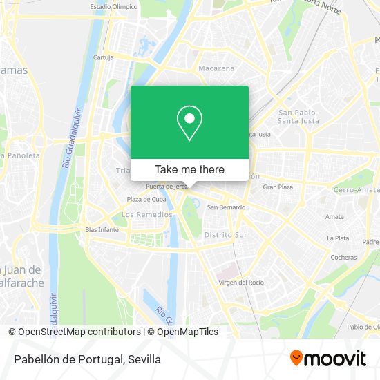 Pabellón de Portugal map