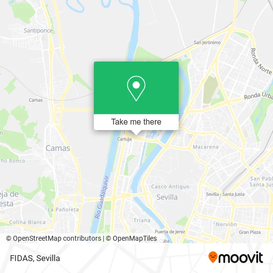 FIDAS map