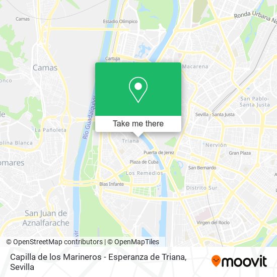 Capilla de los Marineros - Esperanza de Triana map