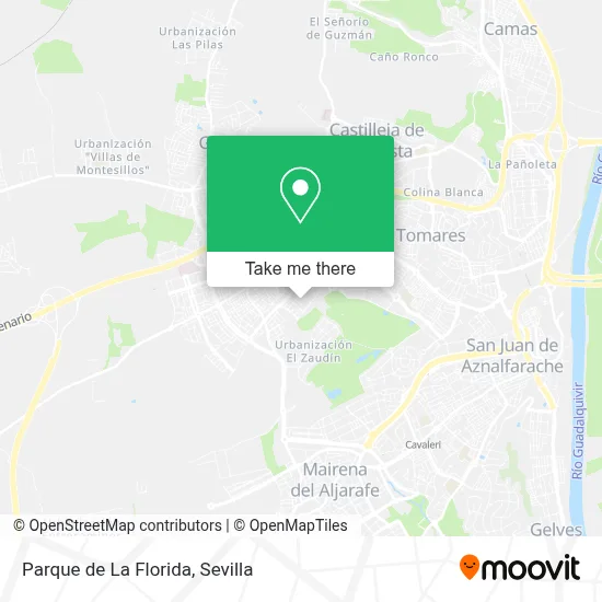 Parque de La Florida map