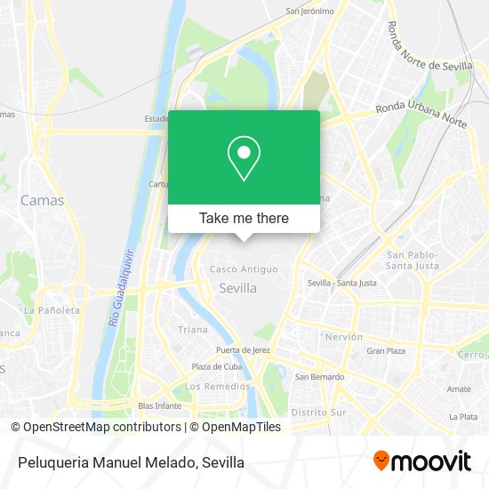 Peluqueria Manuel Melado map