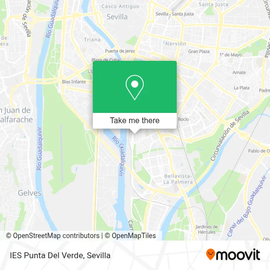 IES Punta Del Verde map