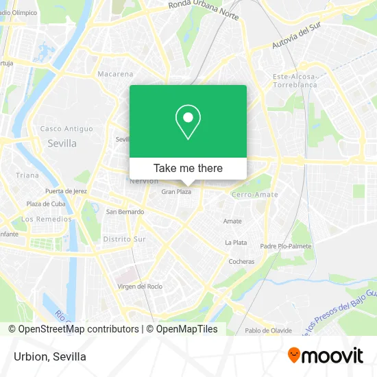 Urbion map
