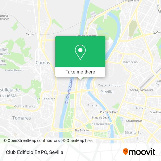 Club Edificio EXPO map