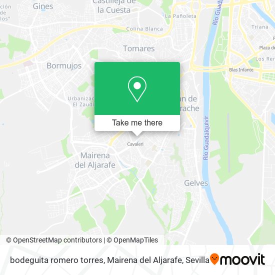 bodeguita romero torres, Mairena del Aljarafe map
