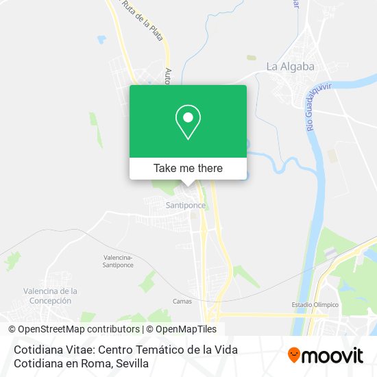 mapa Cotidiana Vitae: Centro Temático de la Vida Cotidiana en Roma