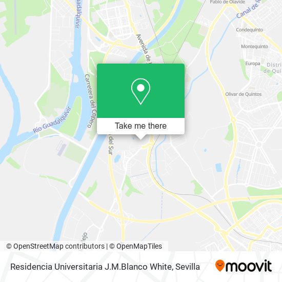 Residencia Universitaria J.M.Blanco White map