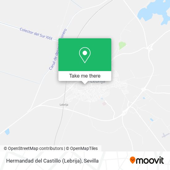 Hermandad del Castillo (Lebrija) map