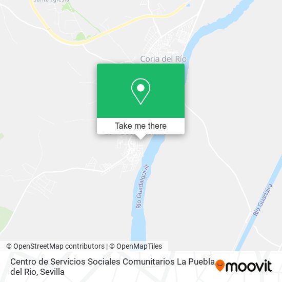 Centro de Servicios Sociales Comunitarios La Puebla del Rio map