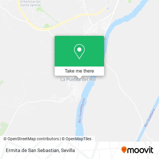Ermita de San Sebastian map