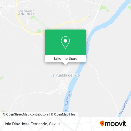 Isla Diaz Jose Fernando map