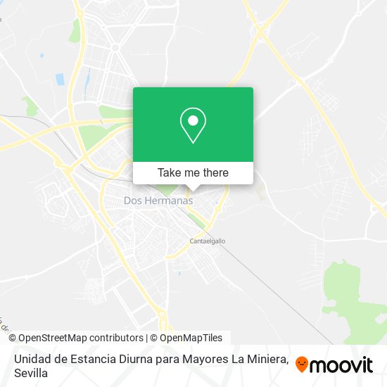 Unidad de Estancia Diurna para Mayores La Miniera map