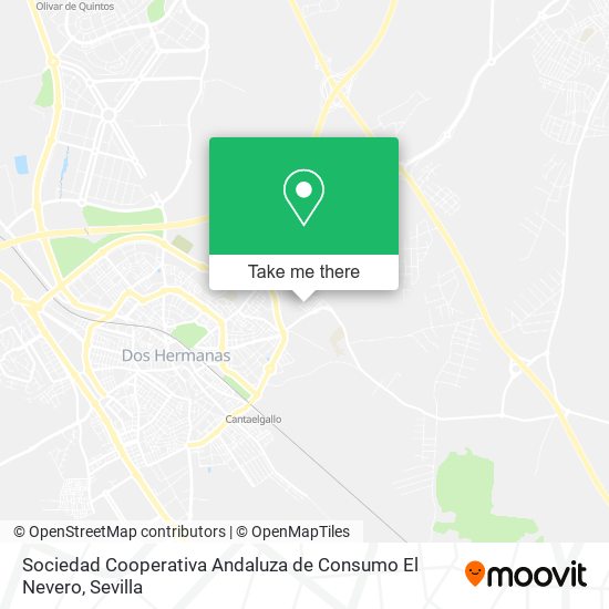 Sociedad Cooperativa Andaluza de Consumo El Nevero map