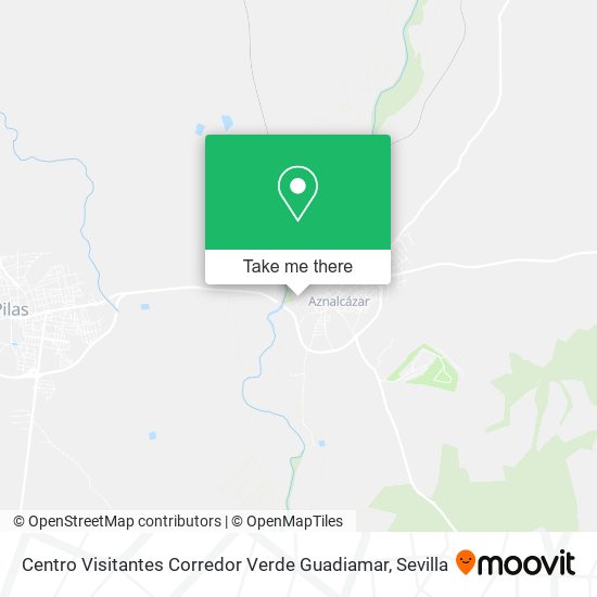 Centro Visitantes Corredor Verde Guadiamar map