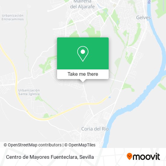 Centro de Mayores Fuenteclara map