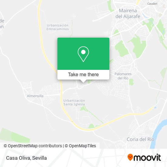 Casa Oliva map