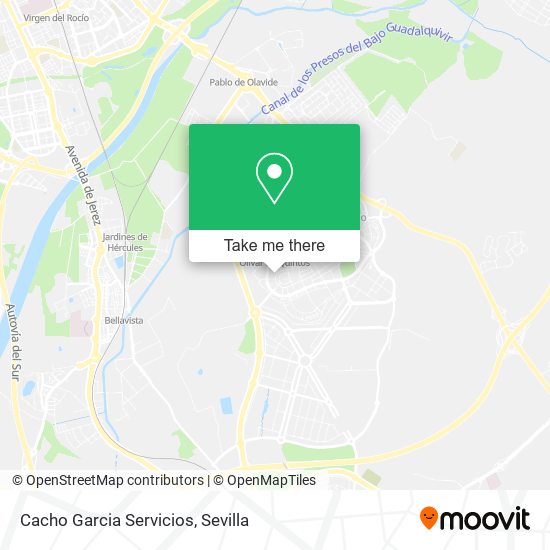 Cacho Garcia Servicios map