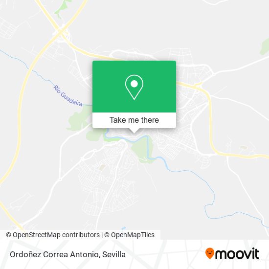 Ordoñez Correa Antonio map