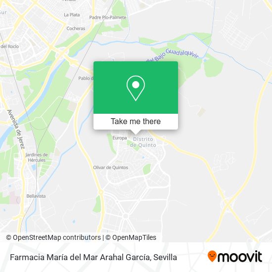 Farmacia María del Mar Arahal García map