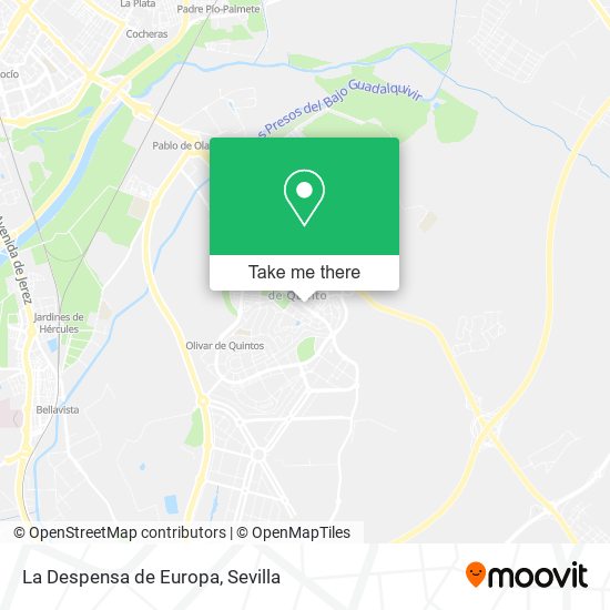 La Despensa de Europa map