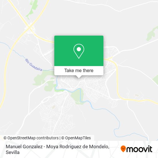 Manuel Gonzalez - Moya Rodriguez de Mondelo map