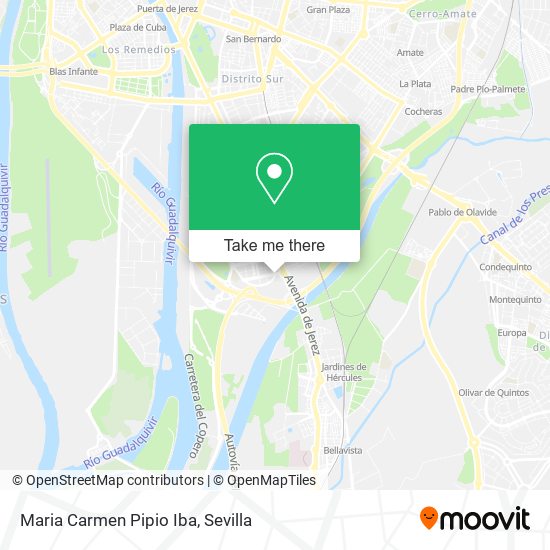 Maria Carmen Pipio Iba map