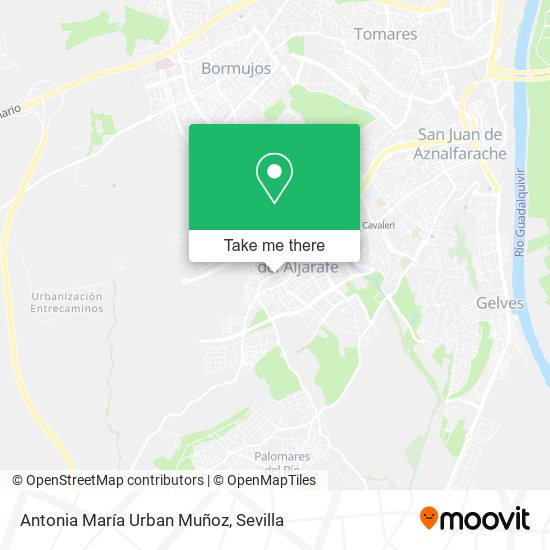 Antonia María Urban Muñoz map