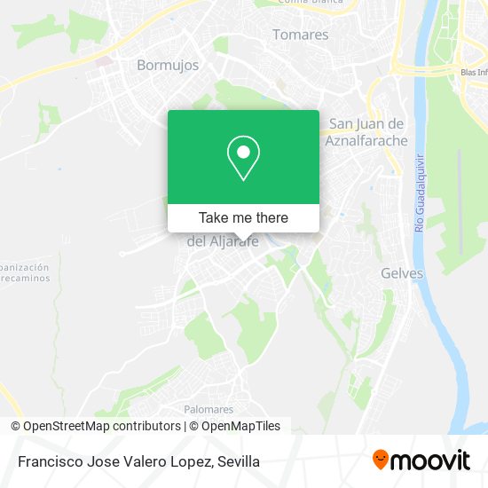 Francisco Jose Valero Lopez map