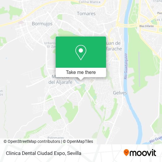 Clinica Dental Ciudad Expo map