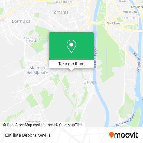 Estilista Debora map