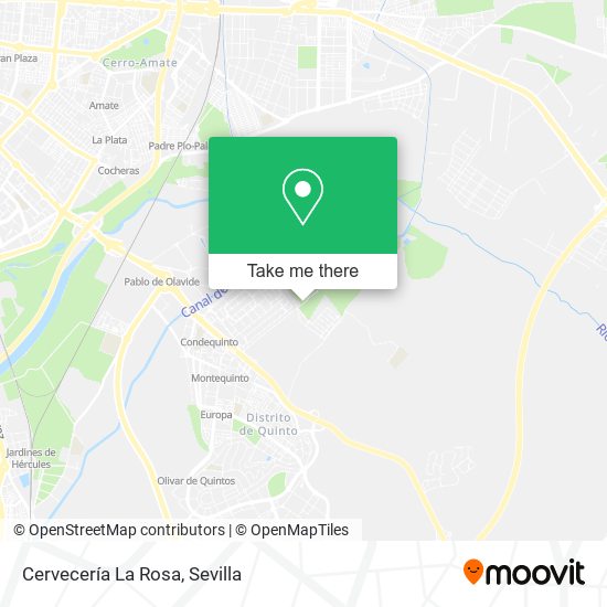 Cervecería La Rosa map