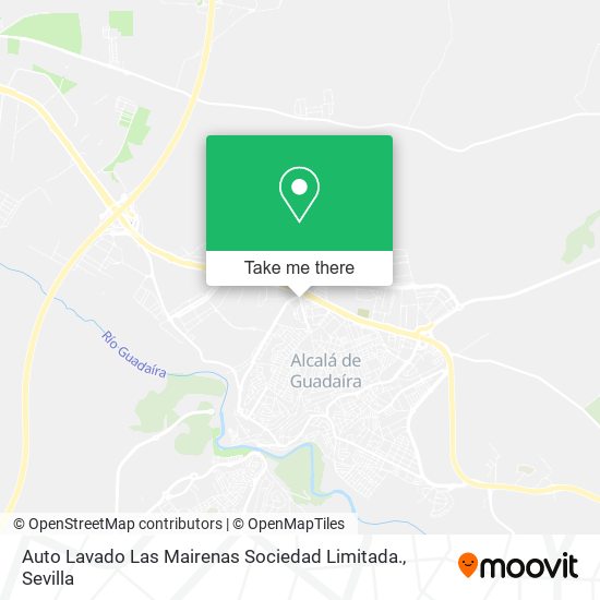 Auto Lavado Las Mairenas Sociedad Limitada. map