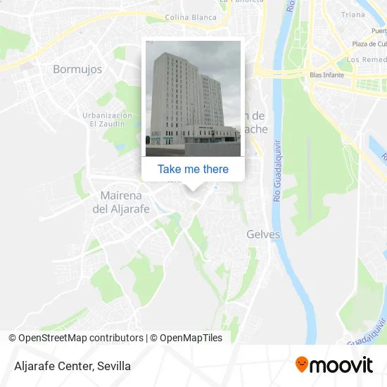 Aljarafe Center map
