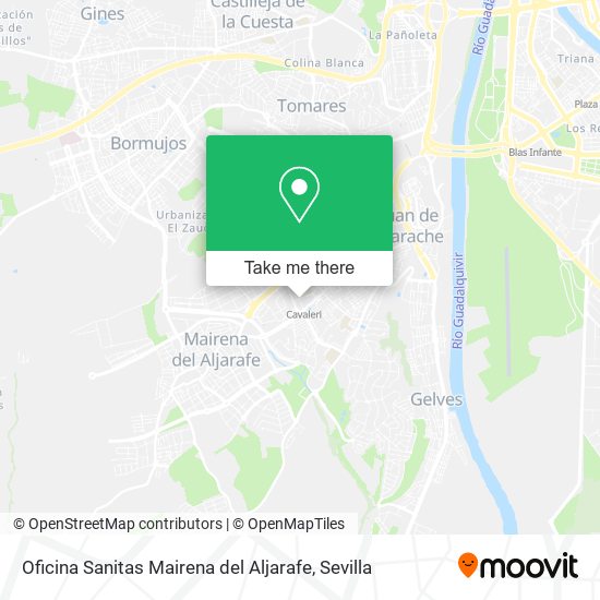 Oficina Sanitas Mairena del Aljarafe map