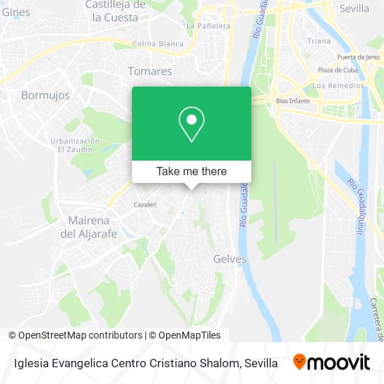 Iglesia Evangelica Centro Cristiano Shalom map