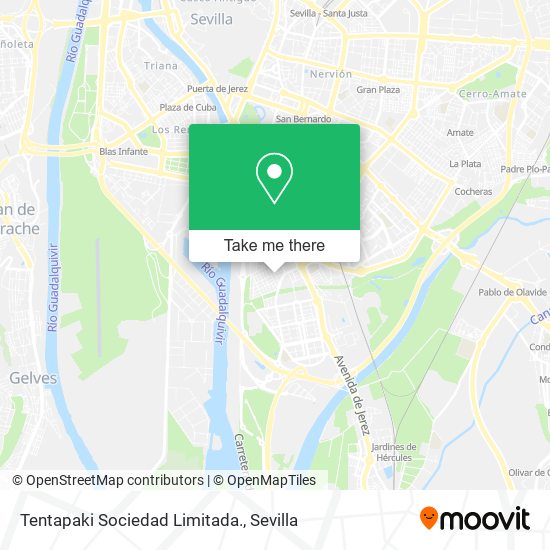 Tentapaki Sociedad Limitada. map