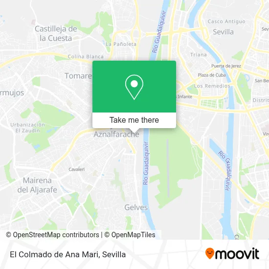 El Colmado de Ana Mari map