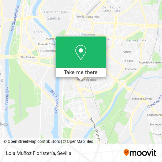 How to get to Lola Muñoz Floristería in Sevilla by Bus, Metro or Train?