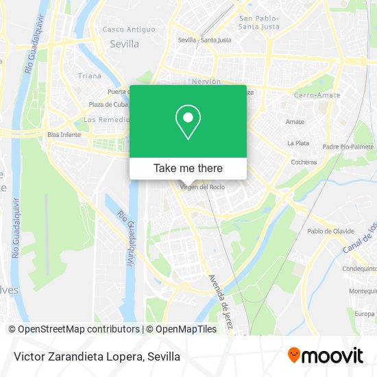 Victor Zarandieta Lopera map